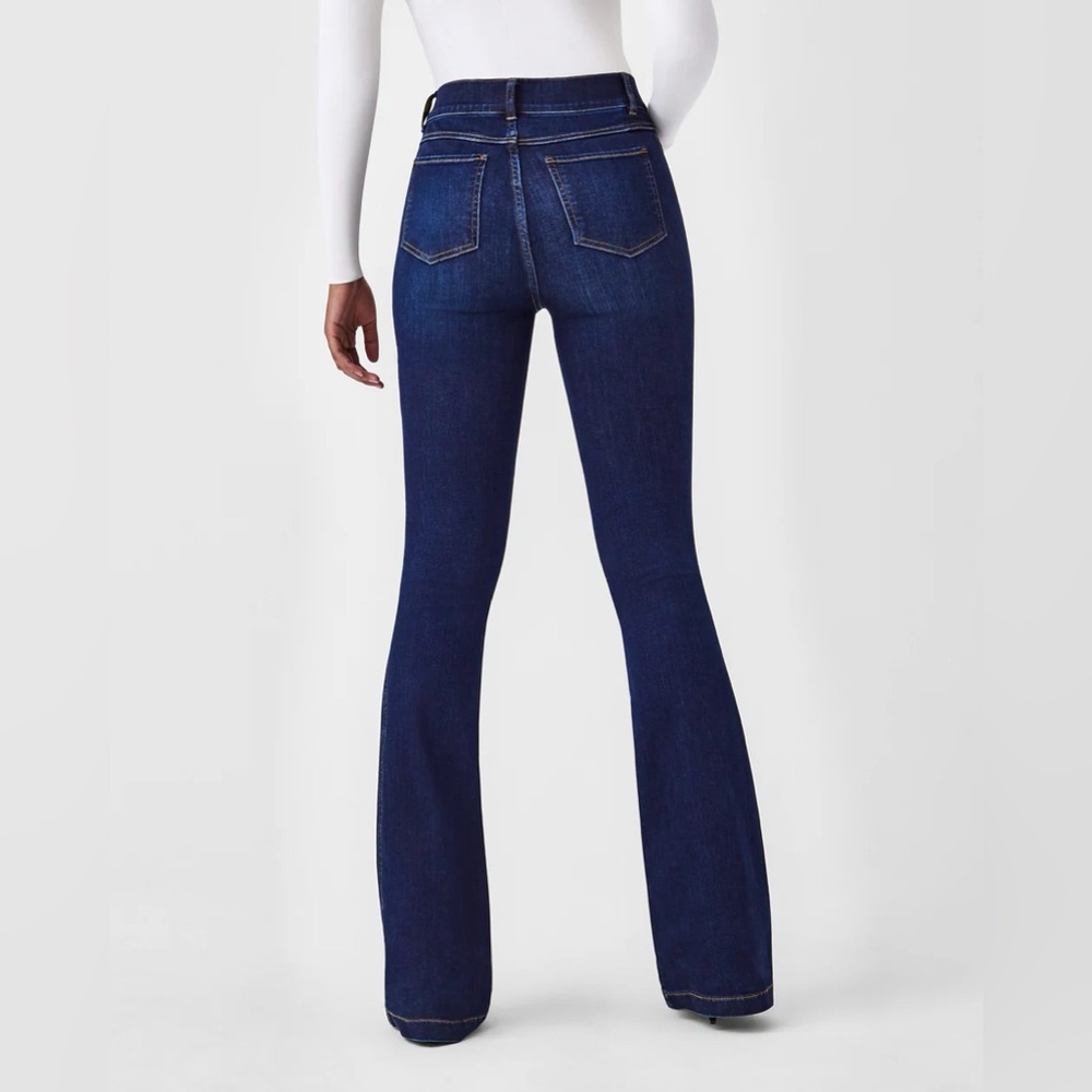 SPANX Flare Jeans Midnight Shade - Picture 2 of 9